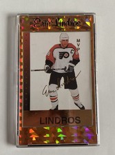 Eric Lindros Flyers Card And Case