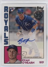 2019 Topps 1984 Topps Baseball Auto Ryan O'Hearn #84A-RO Auto 0d8