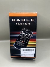 CT-20 Audio Cable Tester RJ45 Cable Tester for HDMI-compatible PowerCON Speakon