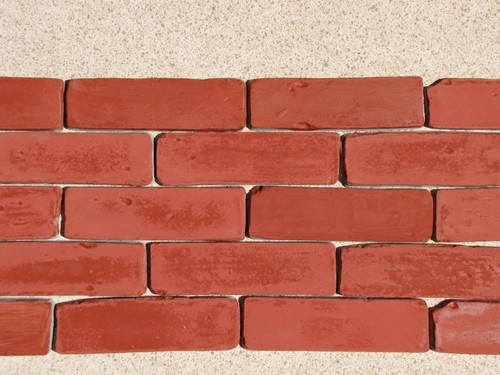Antique Brick Veneer Side Molds 8x2" Cover Wall Floor Patio, 45+5 FREE Fast Ship - Picture 5 of 7