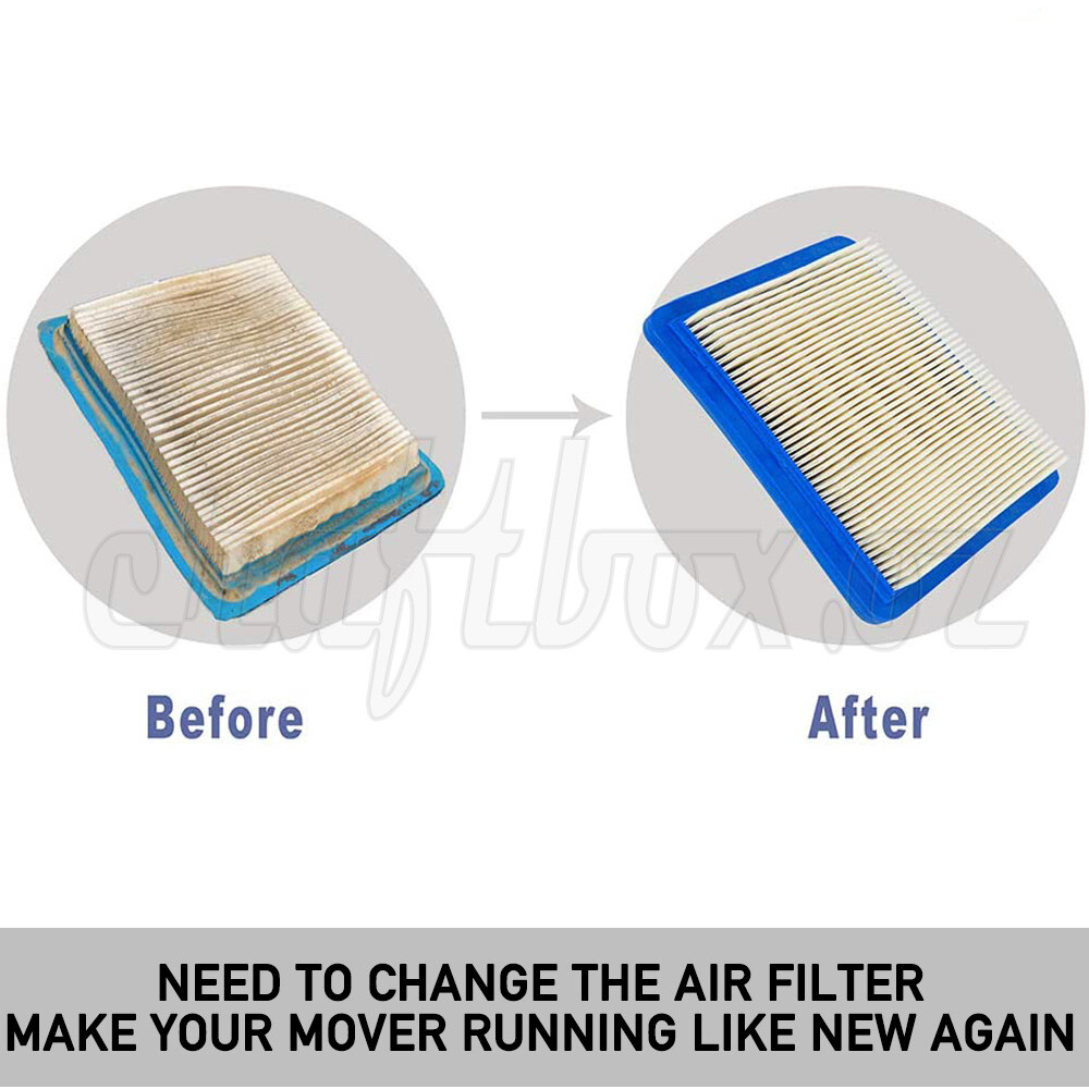5 PCS Air Cleaner Filter Lawn Mower For Briggs & Stratton Victa Rover