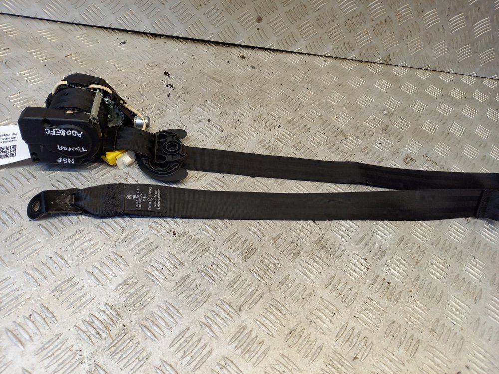 VW TOURAN SEAT BELT FRONT PASSENGER SIDE 2008 eBay