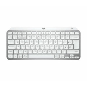 Logitech MX Keys Mini Tastiera senza Fili (Pale Gray), Spagnolo