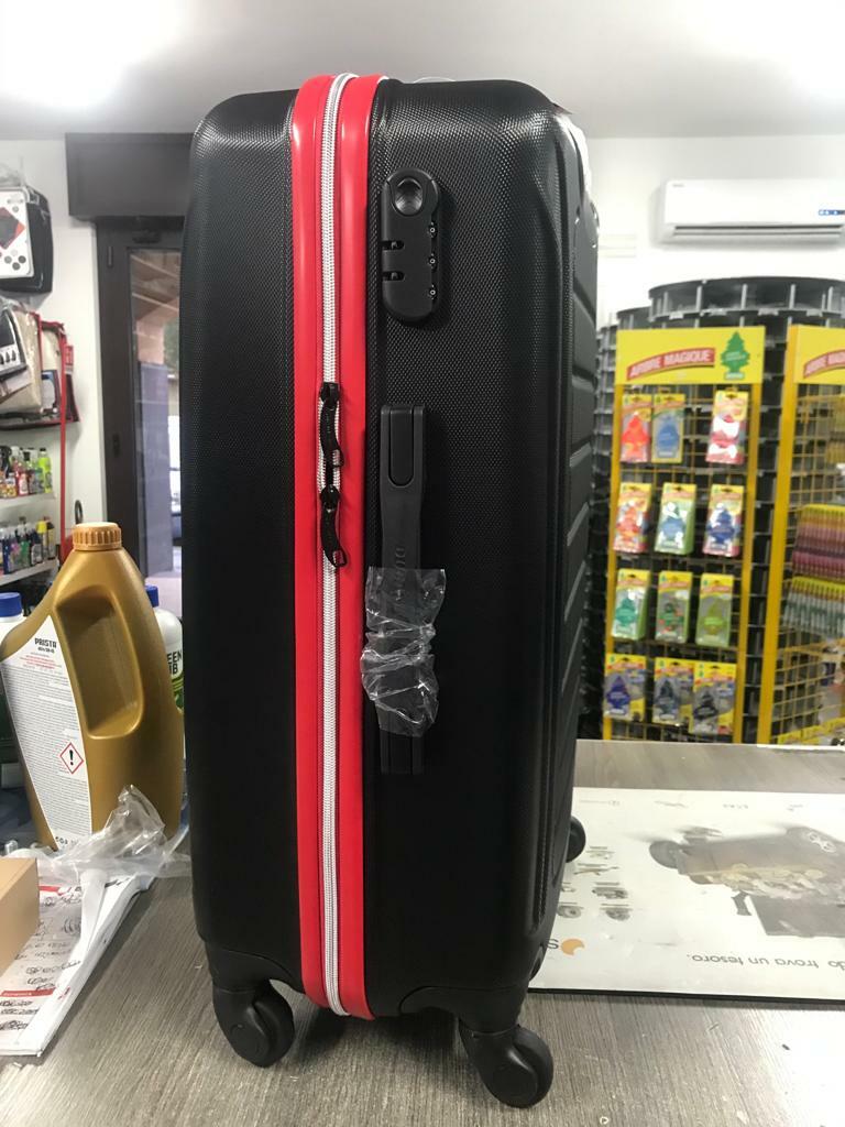 TROLLEY CABINA DUCATI CORSE PRODOTTO UFFICIALE NERO MIS PICCOLA 54X36X22