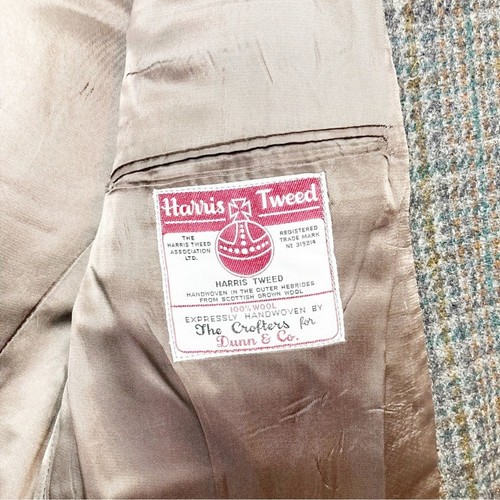 Dunn & Co Gran Bretaña Harris Tweed Lana Hecho en Inglaterra Talla 44L Hombres - Imagen 6 de 8