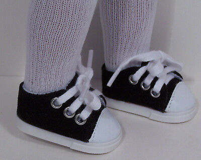 Debs WHITE Princess Flats Doll Shoes For 14/" Am Girl Wellie Wisher Wishers