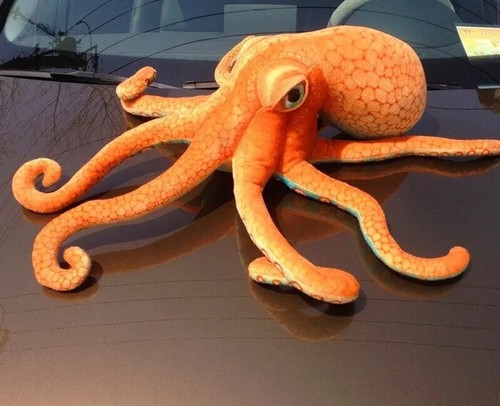 Octopus Squid 12 Inch Pillow Stuffed Animal Plush Toys Toddler Doll Kids Gifts - Picture 3 of 13