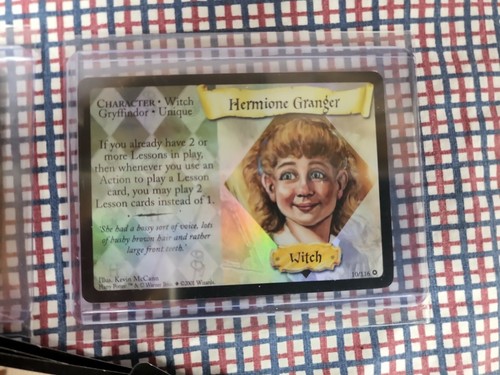 Lot of 82 Harry Potter TCG Cards 2001 Trading Cards 2 Foils  Draco & Hermione - Picture 3 of 3