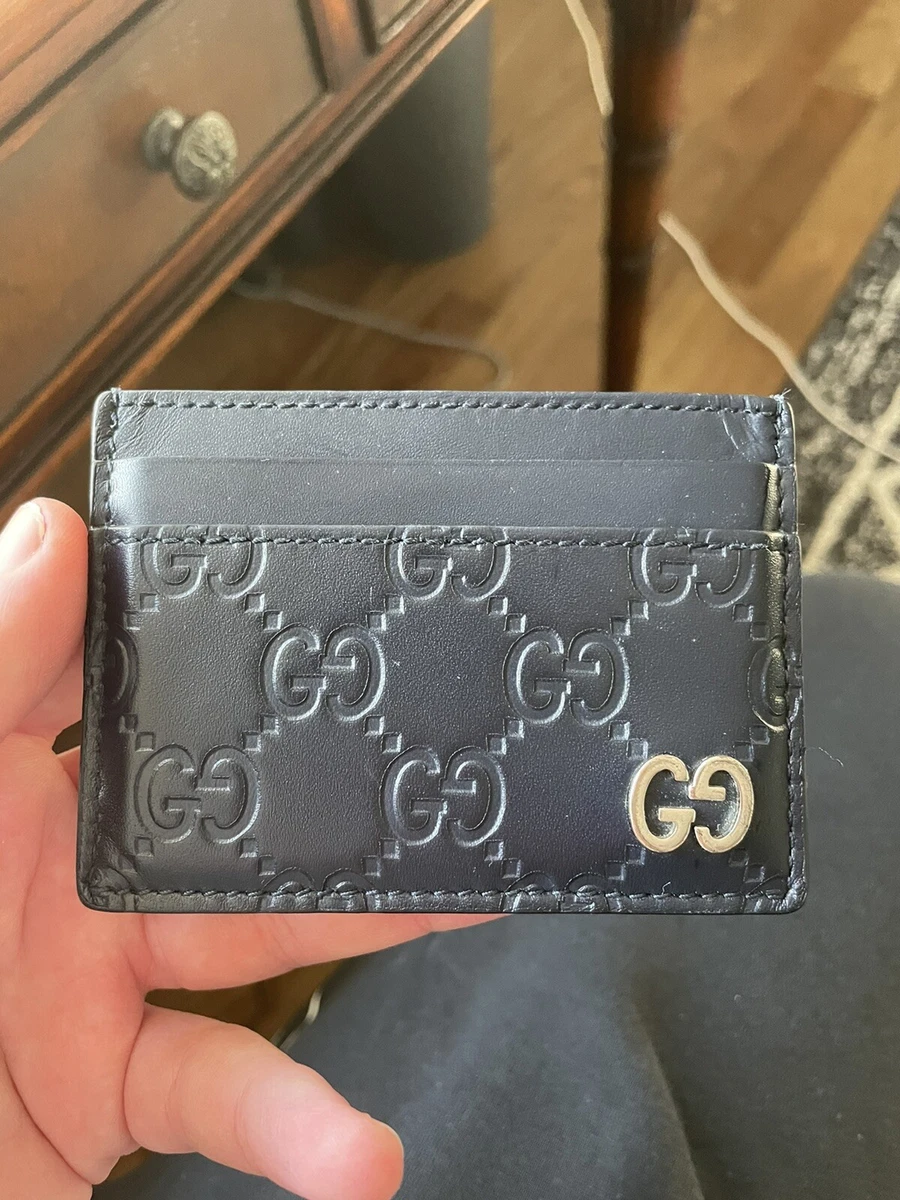 mens gucci card holder