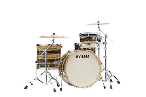 TAMA CK32RZS-NET Superstar Classic Shell Kit 3 teilig - Natural Ebony Tiger Wrap