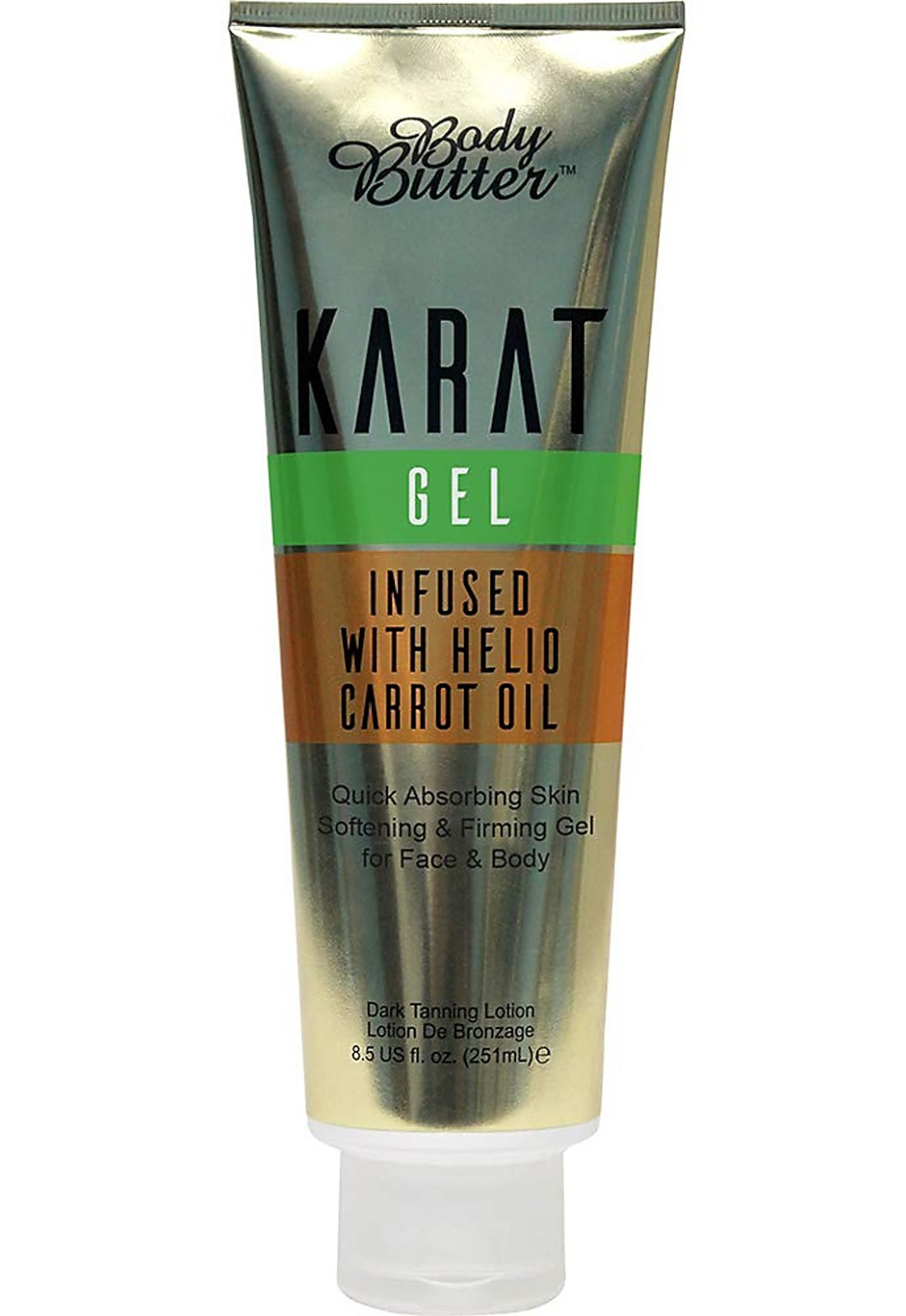 Body Butter KARAT GEL Quick Absorbing & Skin Softening With Helio Carrot Oil