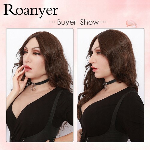 Máscara de silicona hembra Roanyer Jane 2.0 sombreros drag queen cosplay travesti - Imagen 4 de 14