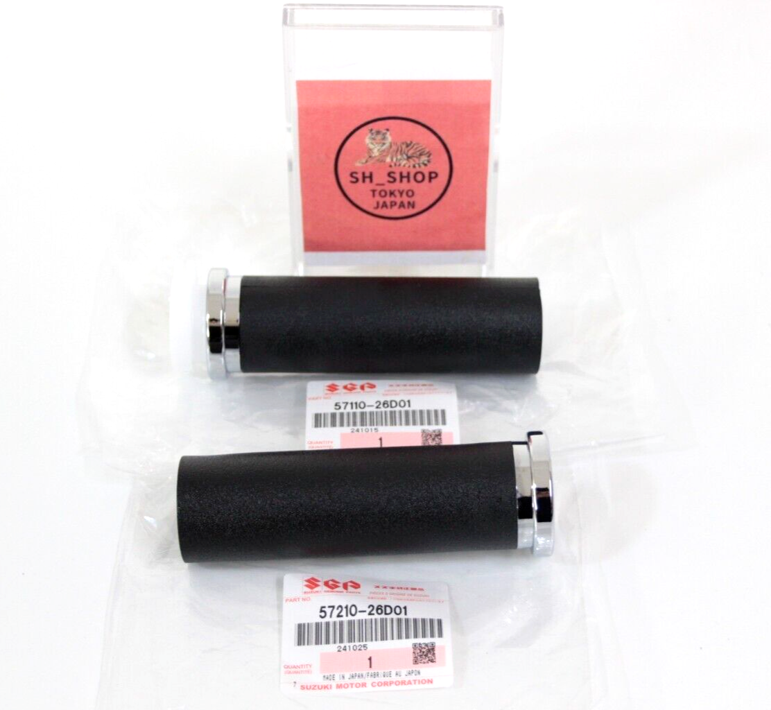 【THINK FUR】 THROTTLE TUBE & GRIP L/R Set Fit SUZUKI INTRUDER 800 1400 1500 S40