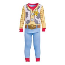 Disney Toy Story Sheriff Woody Toddler Boy's Costume Style Pajama Set