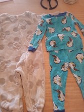2t boys pajamas lot Disney Mickey Mouse and Dr Seuss. EUC