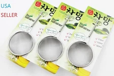 3 PCS Tea Strainer High Quality Stainless Fine Mesh Tea Strainer with handle
