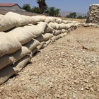 50 US Mil-spec SANDBAGS Army Marines ballistic flood wall since the Vietnam War — photo 9