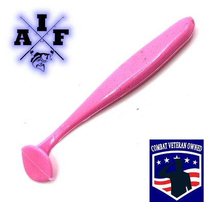 12ct easy shiner style Swim bait 4  BubbleGum