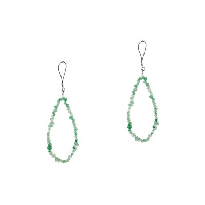  2 Pieces Kristall -Edelstein -Schlüsselkette Schlüsselband Aus Kristallperlen