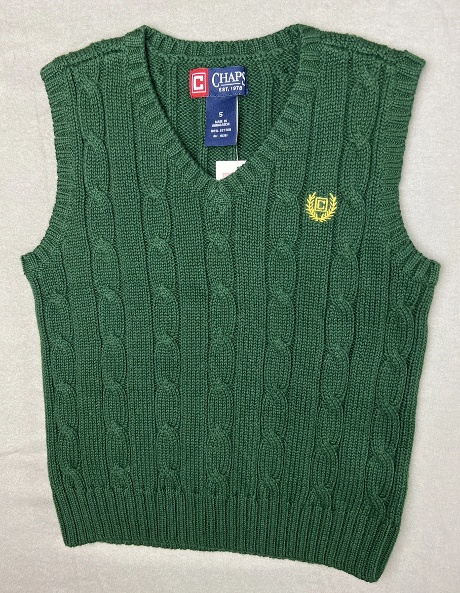 Boys green hotsell sweater vest