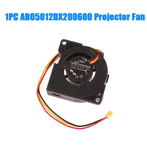 1Pc For AB05012DX200600 Projector Blower Fan DC12V 0.15A 3Wires Cooling Fan - Afbeelding 9 van 11