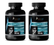 Unleash V Power - Male Enhancement - Increase Size (2 Bottles, 60 Capsules)