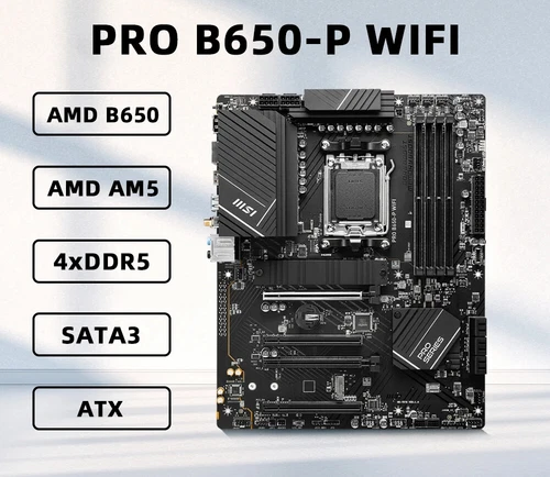 MSI PRO B650-P WIFI Motherboard Ryzen 7 7800x3d 7700x 7800x 7950x3d CPU AM5