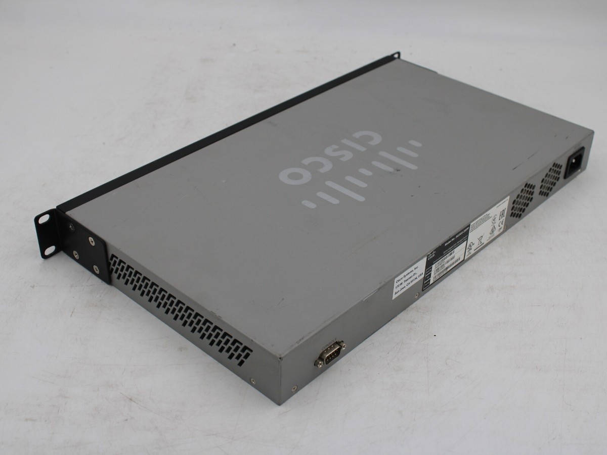 ルーター・ネットワーク機器 Cisco Small Business SG300-28PP Amazon.com: Cisco Small Business SG300-28 Switch - SRW2024
