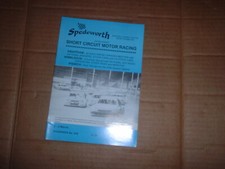 SPEDEWORTH STOCK CAR/BANGER/HOT ROD RACING PROGRAMME SPEDEWEEK NO 3 MARCH 2002