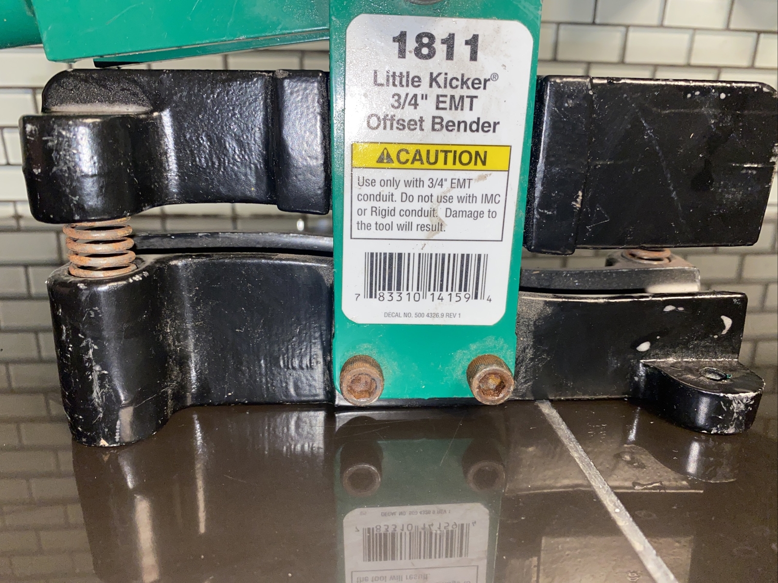 Greenlee 1811 3/4" EMT Conduit Little Kicker Offset Bender eBay