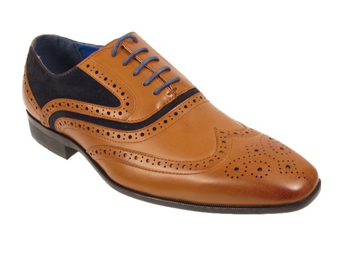 FAUX LEATHER SUEDE SHOES 
