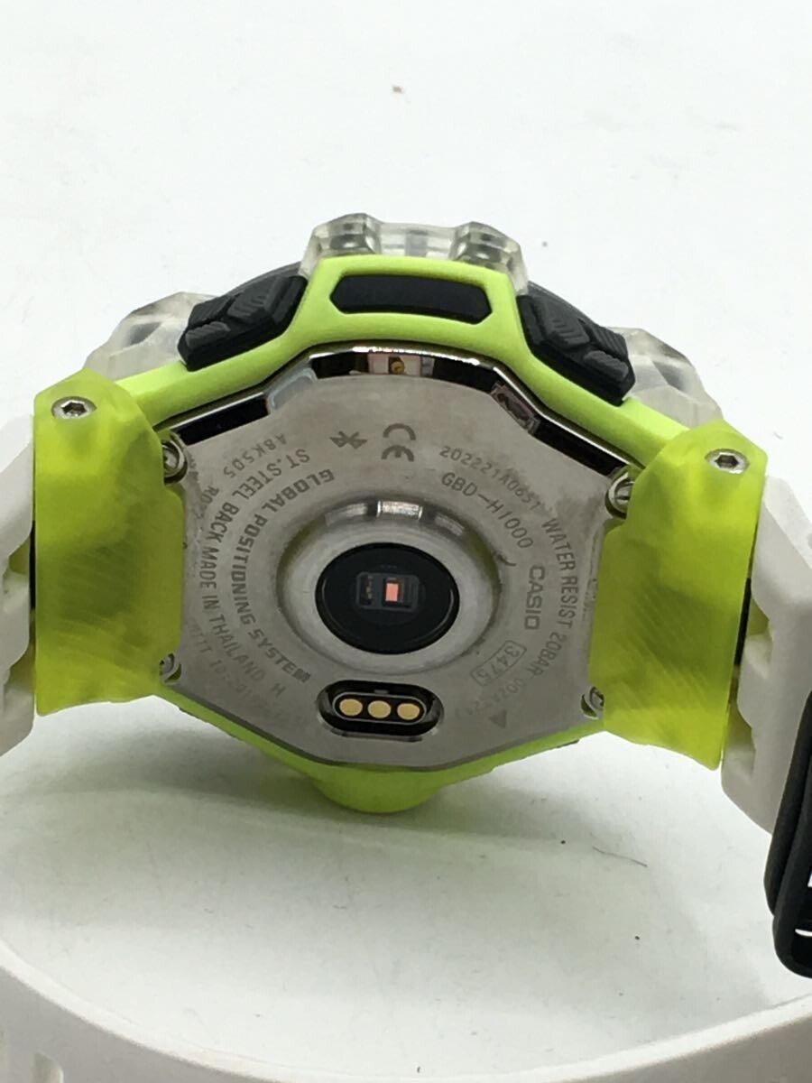 K*I様 新品未着用 CASIO G-SHOCK GBD-H1000-7A9JR Casio G-SHOCK G-SQUAD GBD-H1000-7A9JR Men's Watch White from