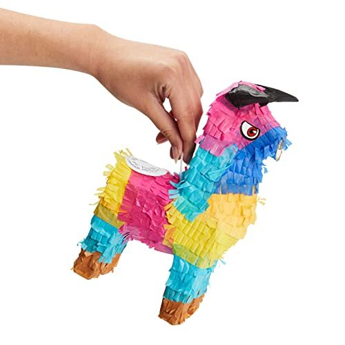 3 Pack Mini Rainbow Bull Pinatas for Cinco de Mayo Party Decorations, Mexican - Picture 5 of 8