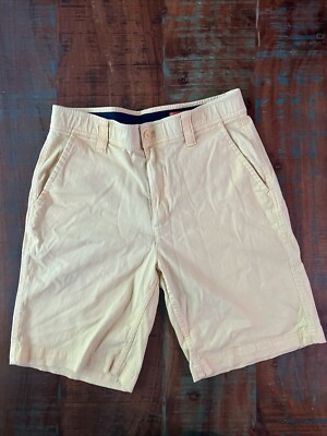 St John's Bay Chino Shorts - Comfort Stretch - Yellow- RN
