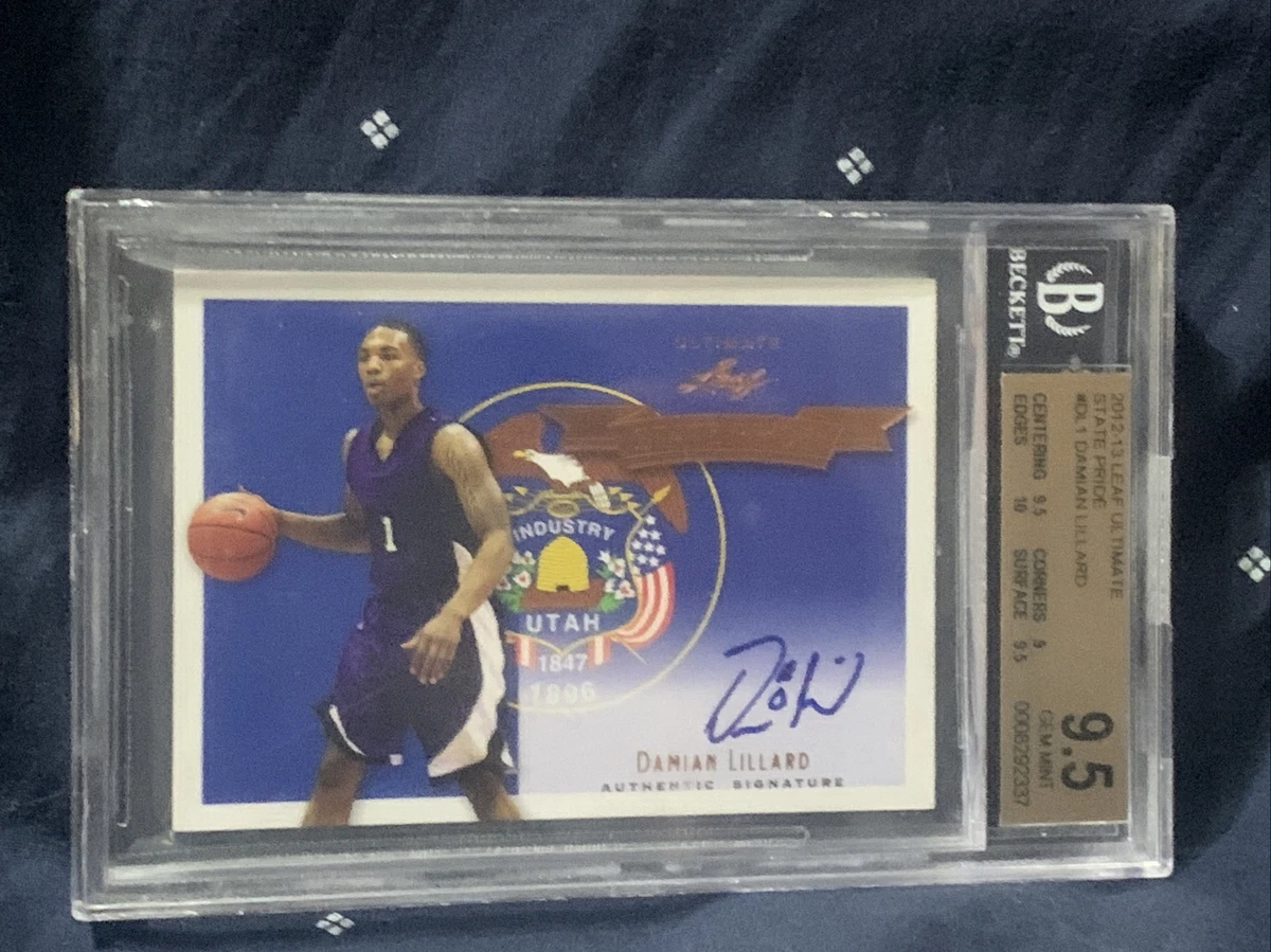2012-13 Leaf Ultimate State Pride Silver #DL1 RC Damian Lillard 
