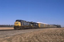 CSX 480 & NS ON NS ACTION    CSXT   ORIGINAL SLIDE