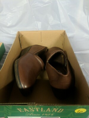 Women s Savannah Eastland walnut Wedge Pump Size 6 ~ shelf1L