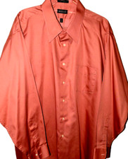 ARROW USA 1951 MENS SATEEN SHIRT XXL 18-18 1/2 EUC  1-1140 