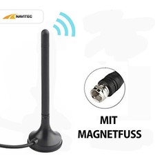 DAB Antenne DAB+ Zimmerantenne mit stabilen Magnetfuß | digital RADIO IEC