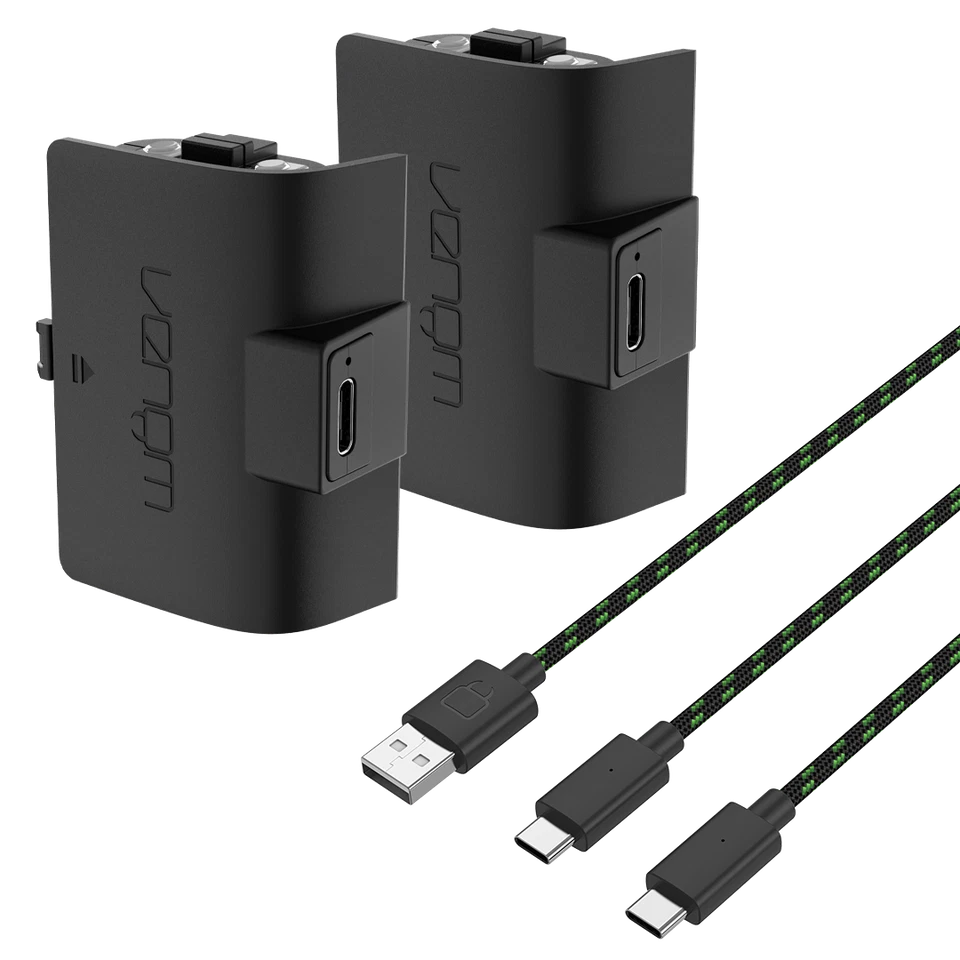Venom Xbox Series X/S High Capacity 1100mAh Rechargeable Battery Twin Pack - Image 1 of 4