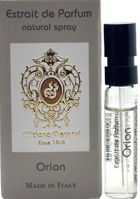 TIZIANA TERENZI ORION EXTRAIT DE PARFUM VIAL SPRAY UNISEX 0.05 Oz SAMPLE SIZE!!!