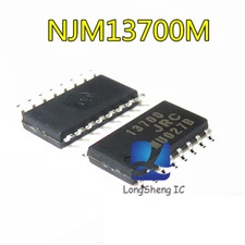 10PCS NJM13700M Encapsulation:SOP-16,LM13700M OP-AMP DUAL CONDUCTANCE SOP-16