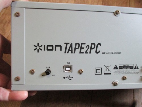 ION TAPE2PC USB Cassette Deck, Convertitore a Nastro per Cassette, Mix Tape Converter - Foto 11 di 12