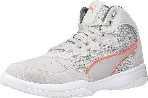 Puma MB.02 Gorange High Top Athletic Shoes Sneakers Flame Fire Size 8 Amazon.com | PUMA Kids Boys Mb.02 Basketball Sneakers Shoes  main image 4