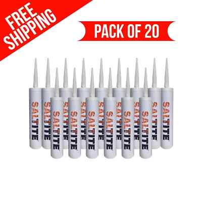 20-Saltite Salt GLUE Adhesive - Non-Yellowing for DIY Salt Walls Bricks & Tiles