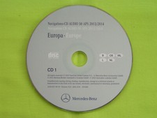 CD NAVIGATION MERCEDES BENZ AUDIO 50 APS BENELUX 2014 A B C GL M R VIANO NTG 2