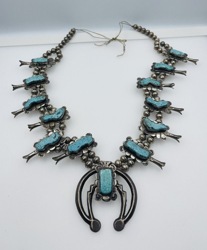 Antique Old Pawn Navajo Sterling Silver 