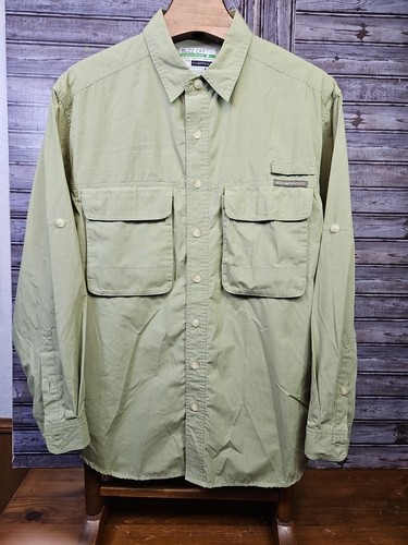 Buzz Off Insect Shield Shirt Herren Medium Grün ExOfficio Outdoor Belüftet