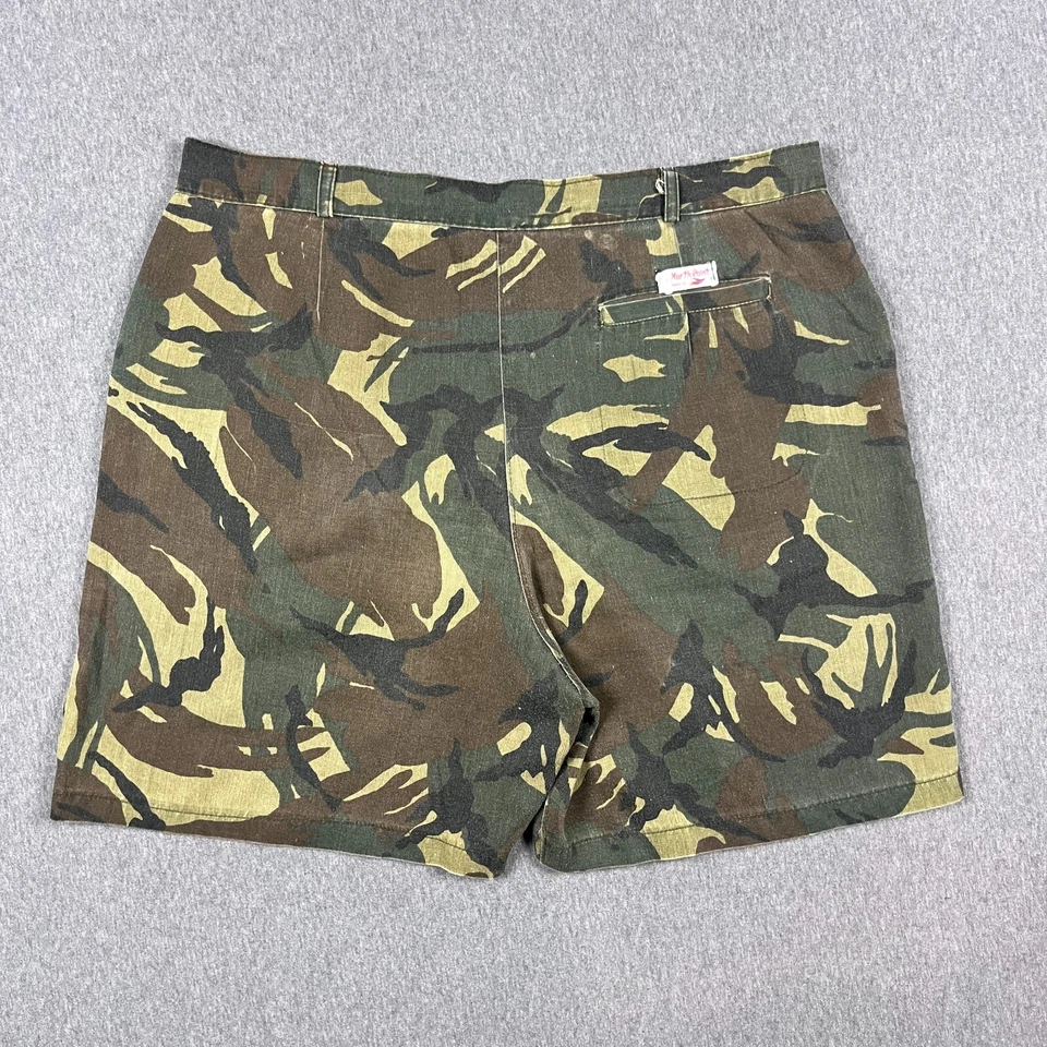Pantalones Cortos De Colección North Point Para Hombre XL (Ajuste 36x6) DPM Camuflaje Militar Hecho en Hawai Foto 4 de 4