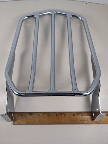 Harley-Davidson Chrome Softail 07-17 Tapered Sport Luggage Rack New - Bild 2 von 7